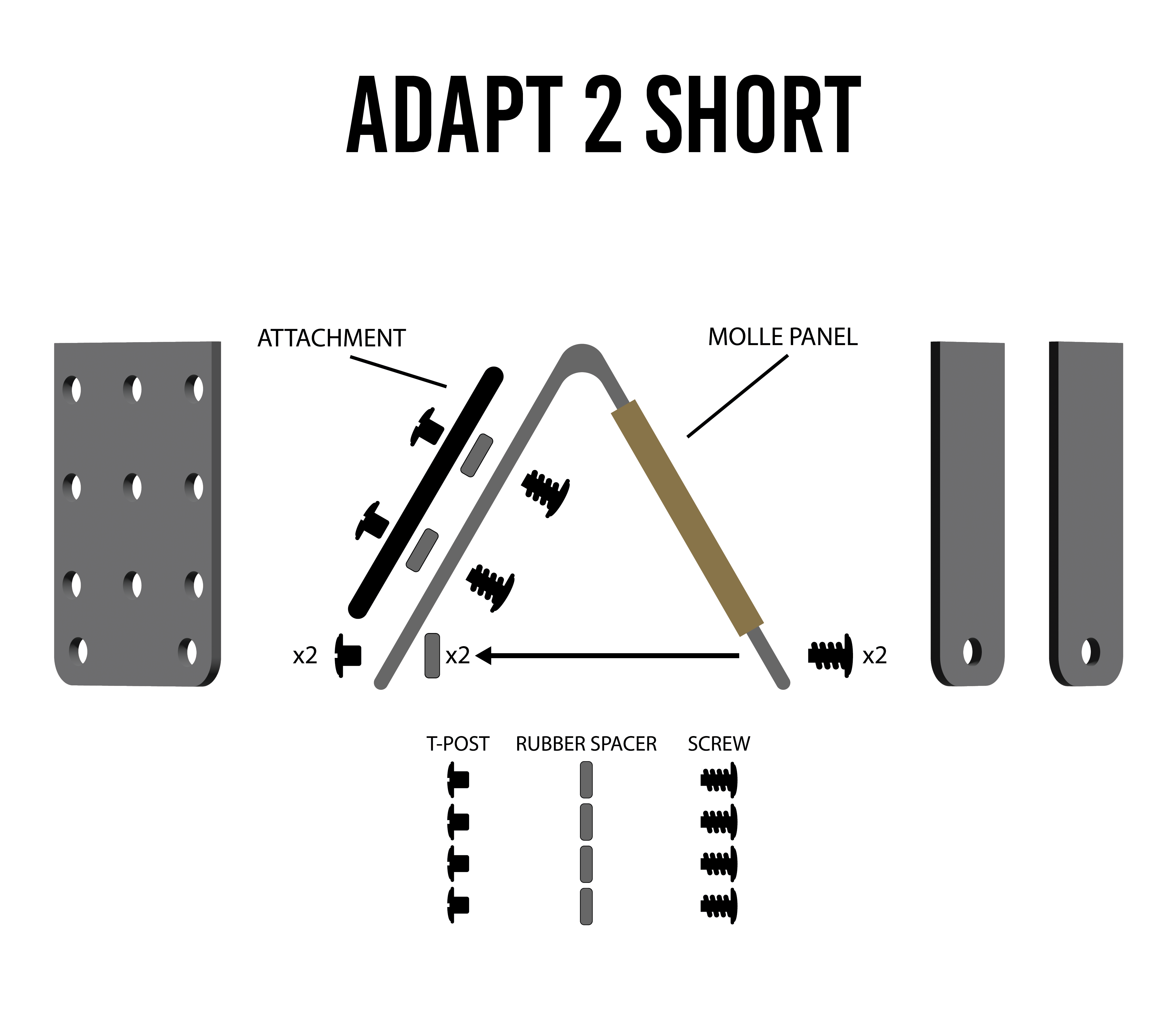 GWS Adapt 2 Short